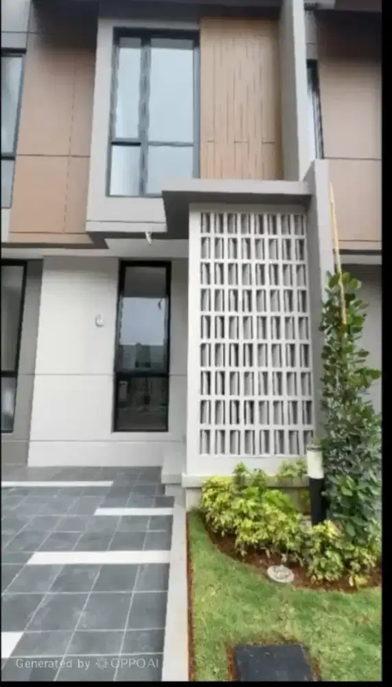 Sewa Rumah Baru Cluster Deluxe  Sumarecon Crown - Bekasi