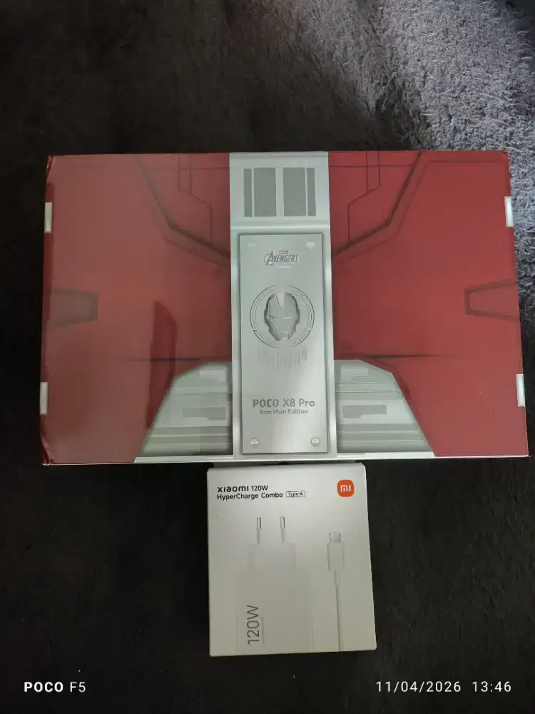 poco x8 pro 12/512gb iron man