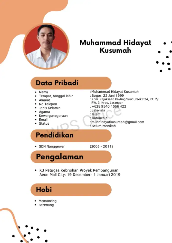 Pekerjaan apa aja yang penting halal