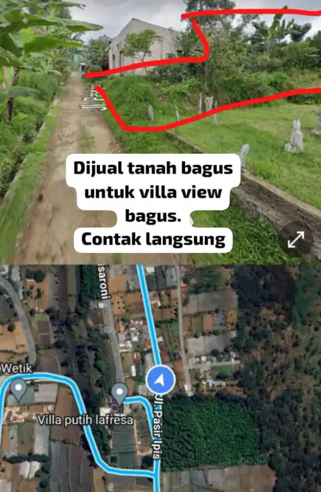 tanah untuk vila