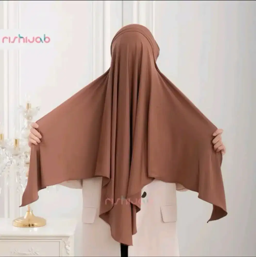 Kerudung Segitiga Instan Inner Jersey