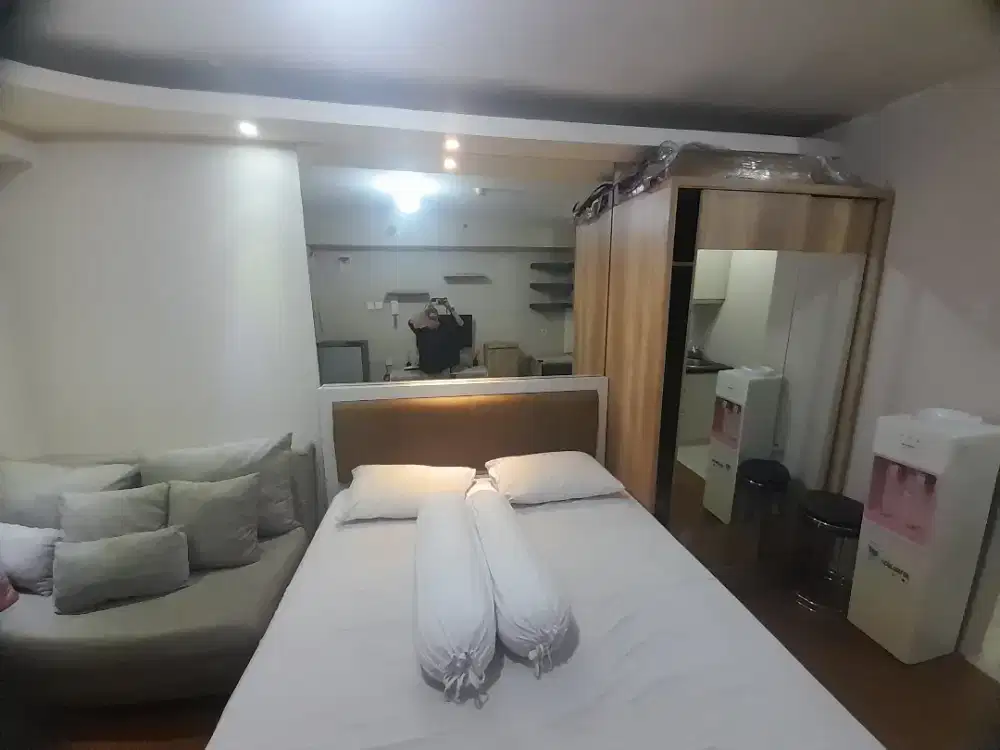 Sewa unit tipe studio furnish atas mall@bassura city