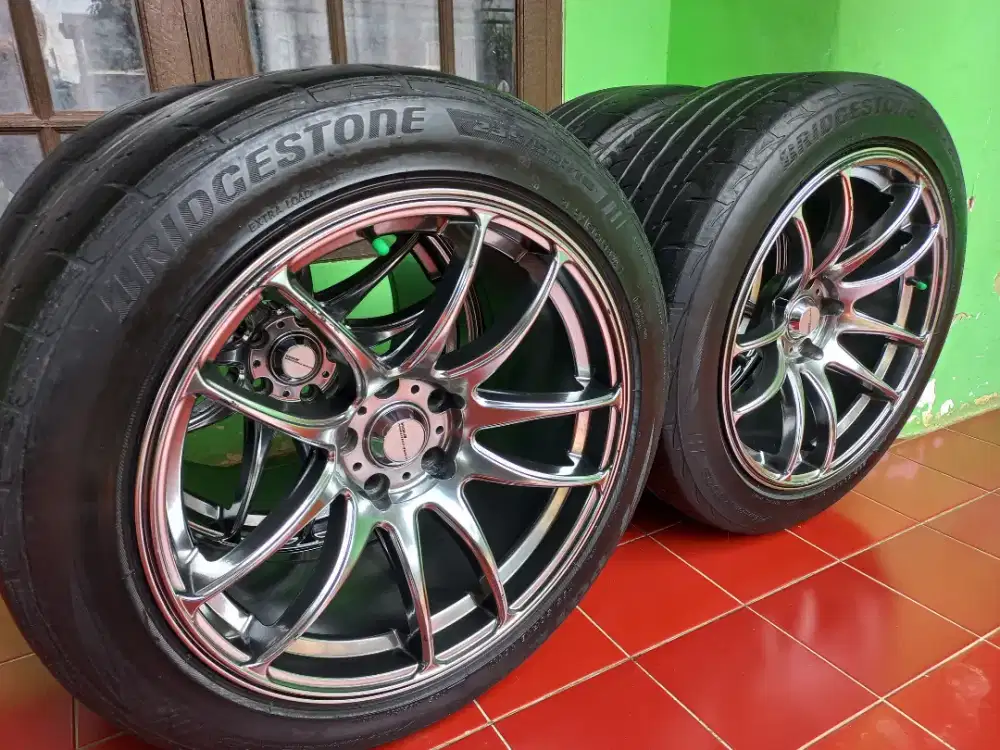 Velg kiwami r18 235/50/18 spek mantaps