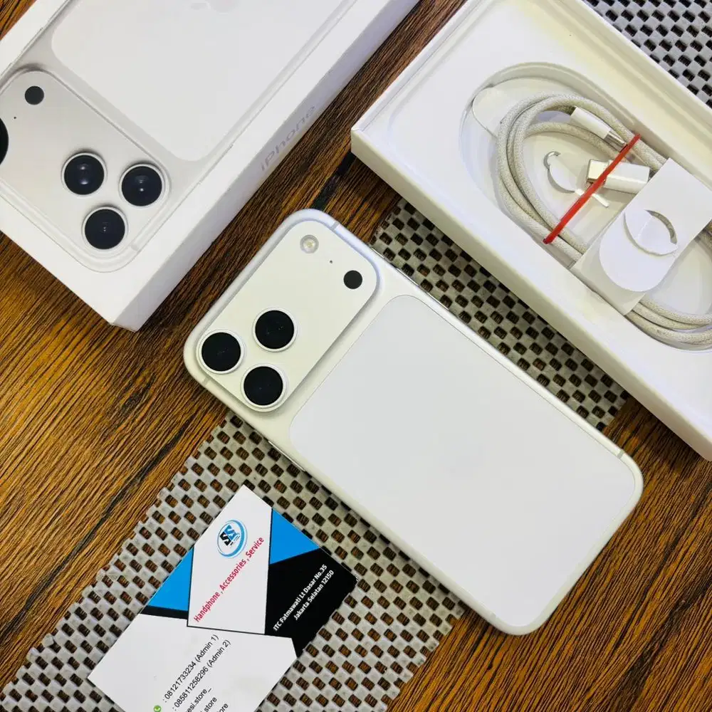 iPhone 17 pro max 256gb silver iBox dijual cepat !!!