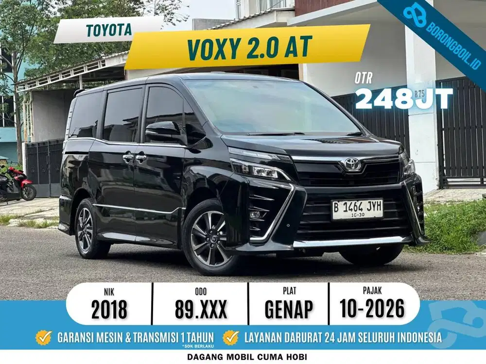TOYOTA VOXY 2.0 AT 2018 SERVICE RECORD