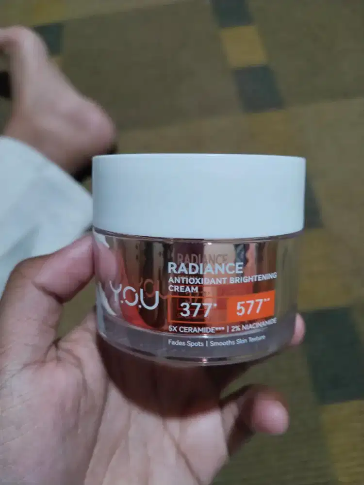 skincare YOU radiance moisturizer