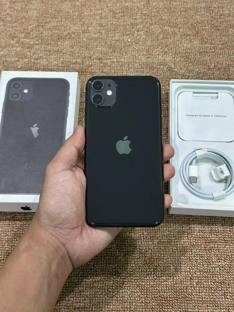 iphone 11 64gb ex inter all oprator fullset