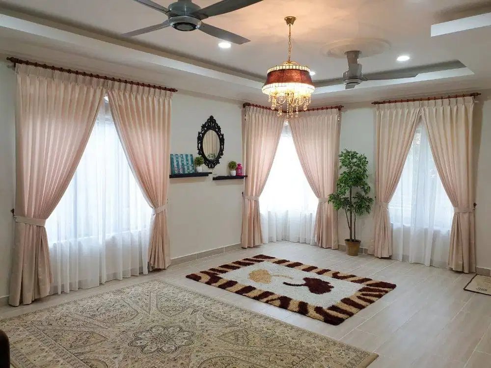 Grosir Tirai Gorden Jendela Gordyn Mewah Hordeng Model Terbaru Murah