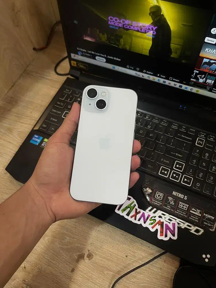 iphone 15 blue 128 gb ibox bh 85