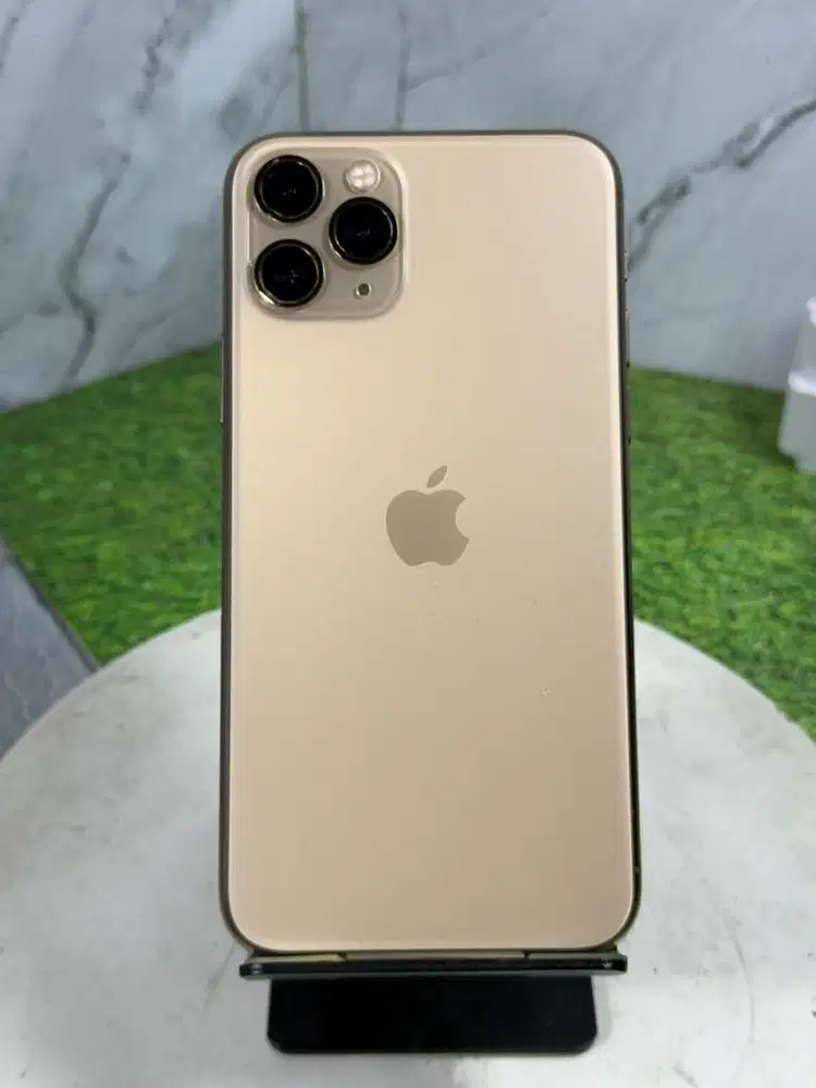 Iphone 11 Pro 256 Gb  Gold Inter All Operator Fungsi Normal Mulus
