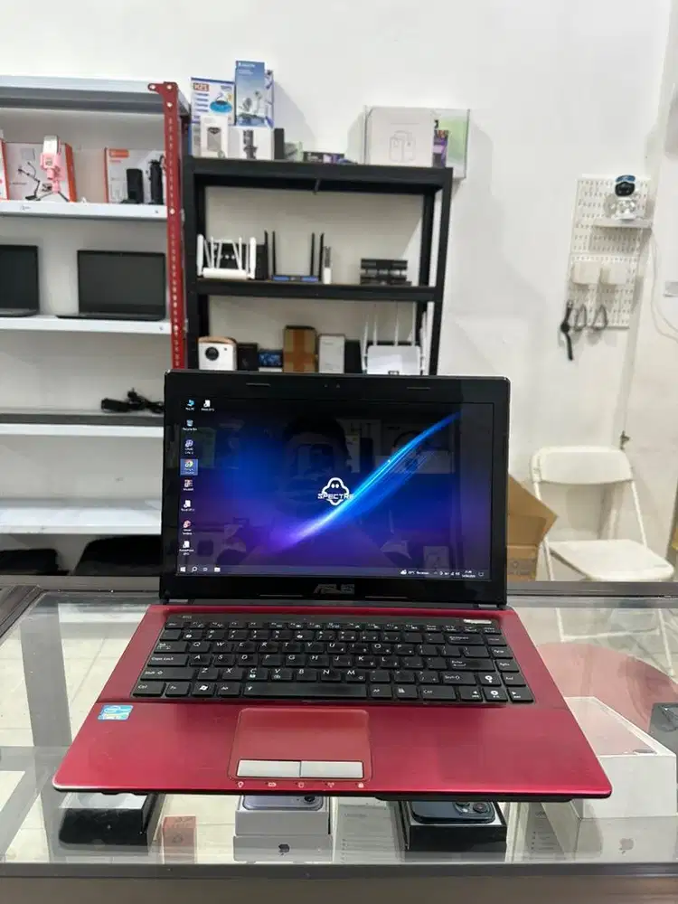Laptop asus core i3 ram 4gb hardisk 500gb normal semua