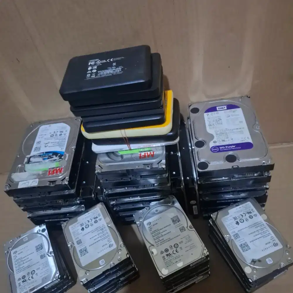 Tampung hardisk bekas