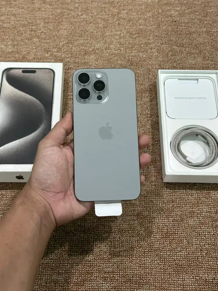 Iphone 15 pro max 256gb ibox mulus fullset