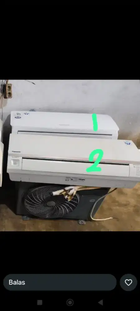 Menampung ac rusak dan bekas