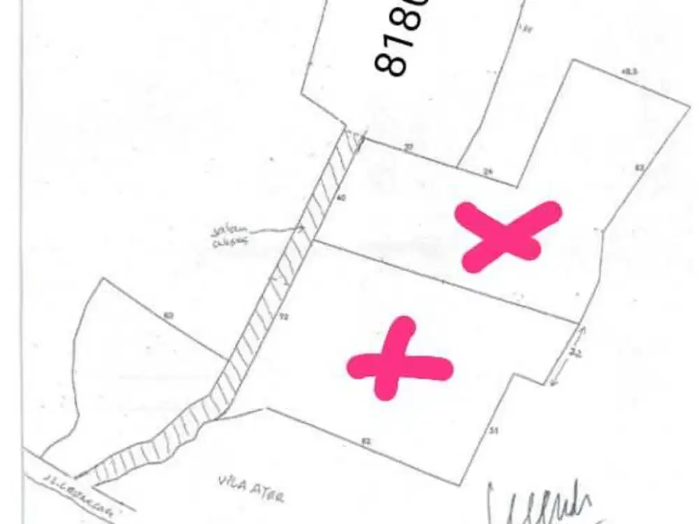 Dijual tanah 8.180 m² di Seminyak Badung Bali