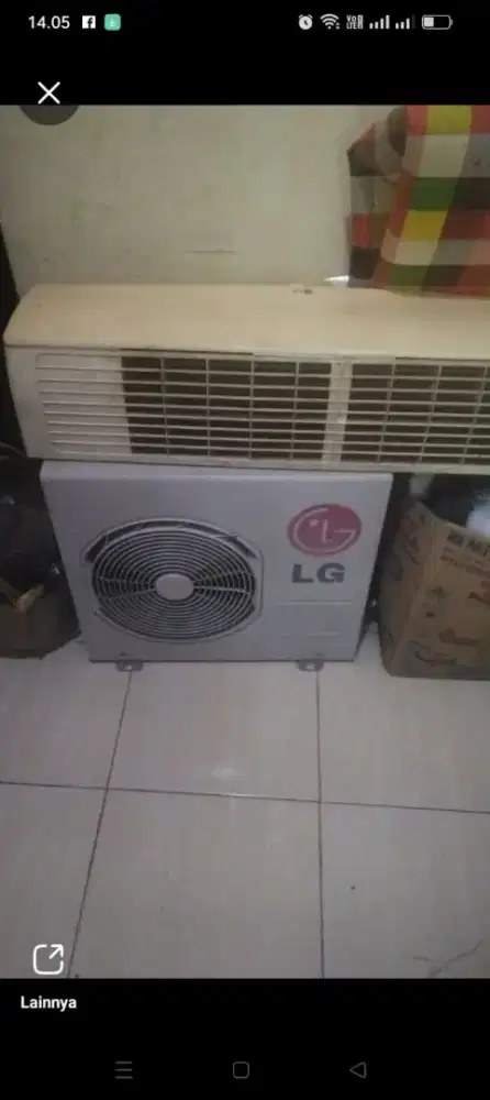 Menampung ac bekas atau rusak