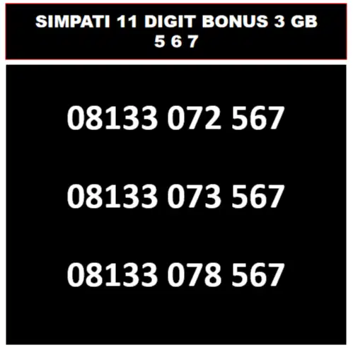 simpati 11 digit 567