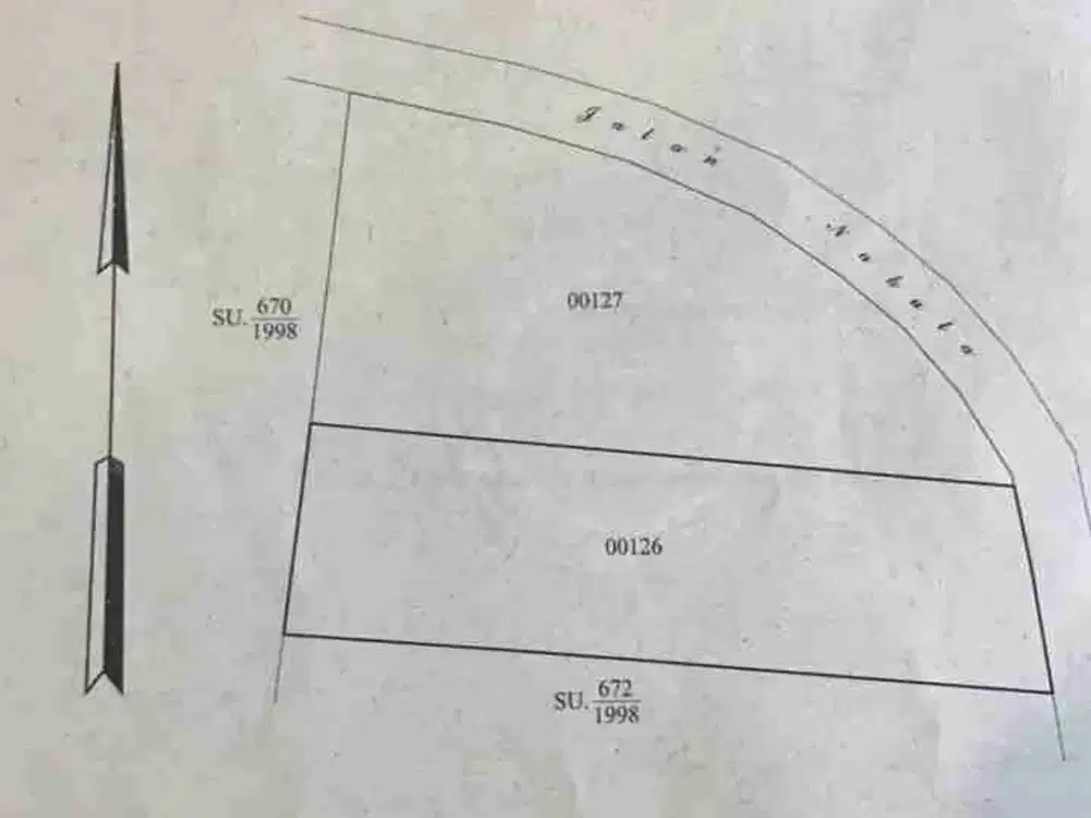 dijual tanah 870 m² IDR GLOBAL 20 milyar jln dewi Sri kuta Badung Bali