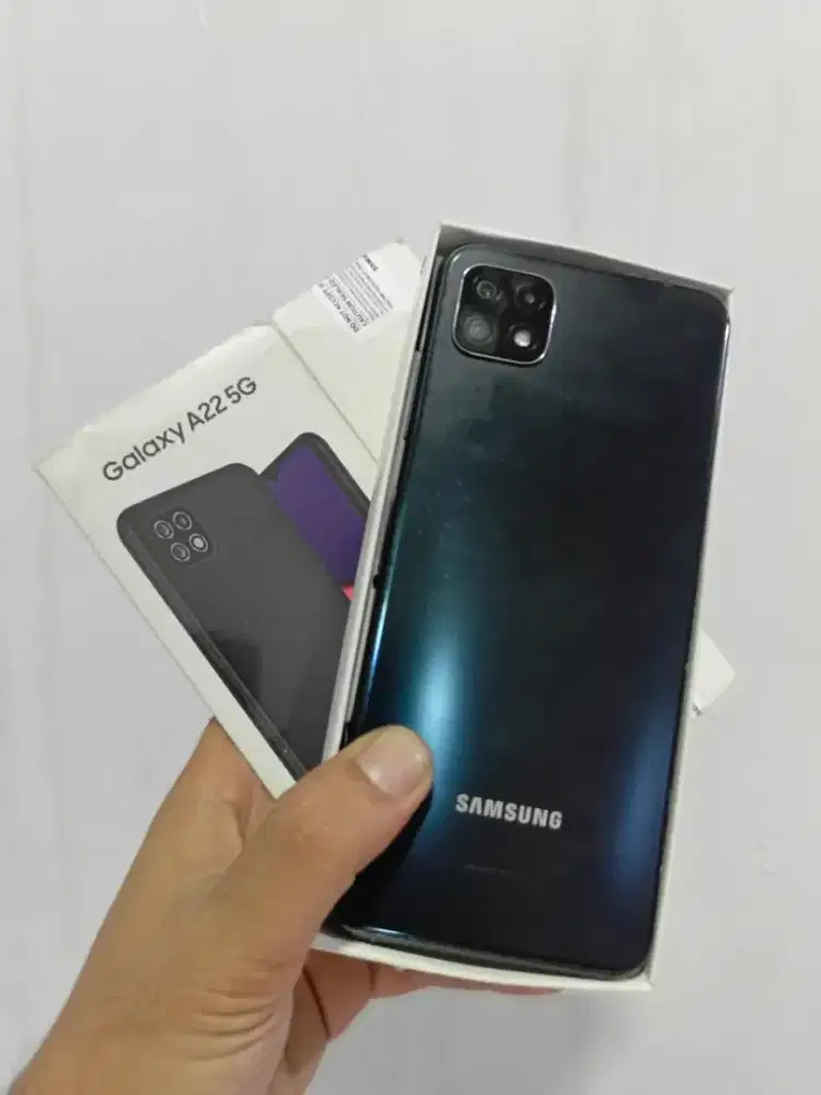 Samsung a22 5g 6/128 lengkap
