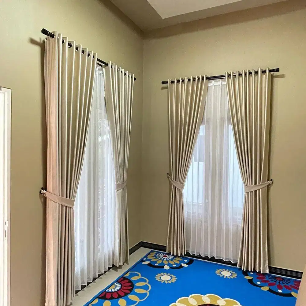 Menerima Gorden Pasang Wallpaper Korden Gordeng Horden Roller Blind
