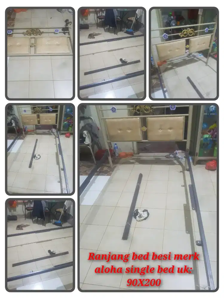 RANJANG BED KLASSIK BESI