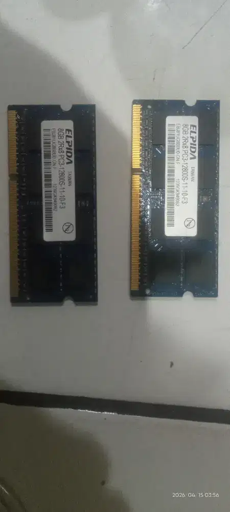 sodim ddr 3  2 pcs 16 gb