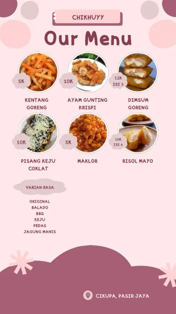 Jajanan murah cikupa