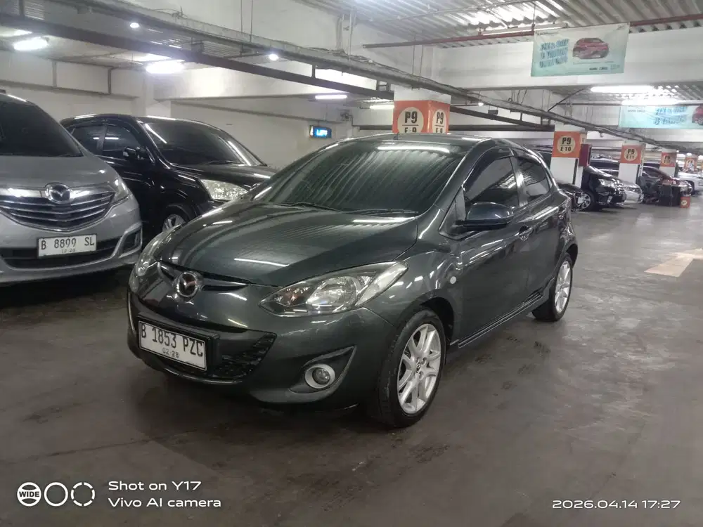 Mazda 2 HB Sport CBU Jepang 2012 A/T Abu2 Low KM Pajak Panjang Dp 9Jt