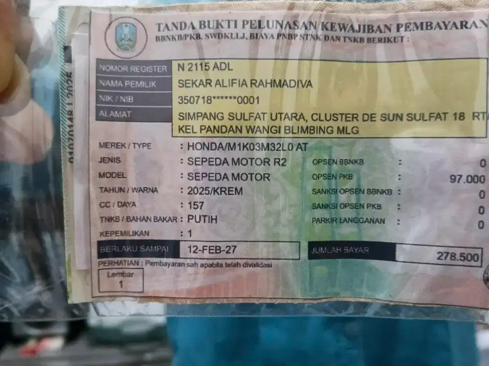 Honda Stylo 160 malangkota