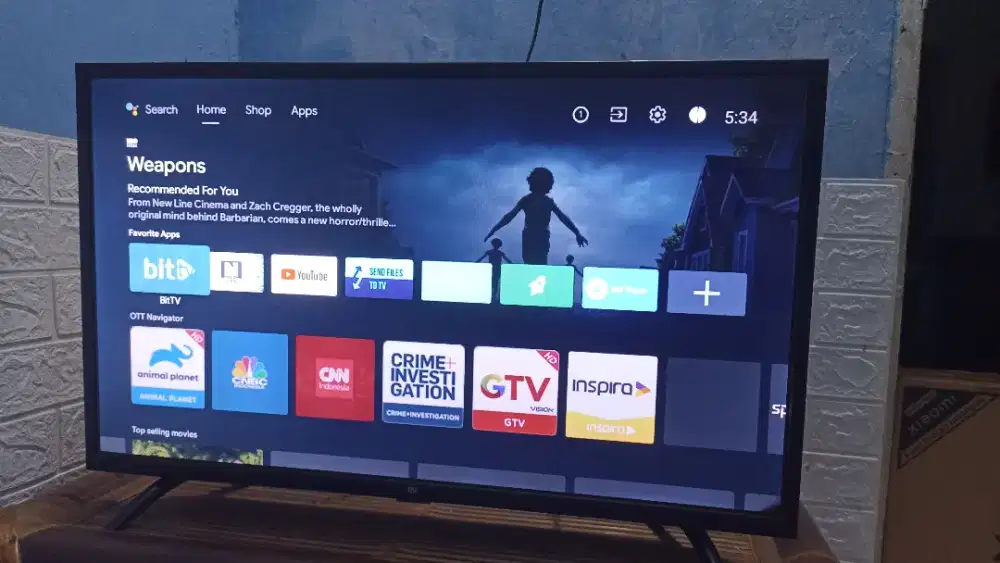 Dijual TV Android smart TV Xiaomi TV 32inch