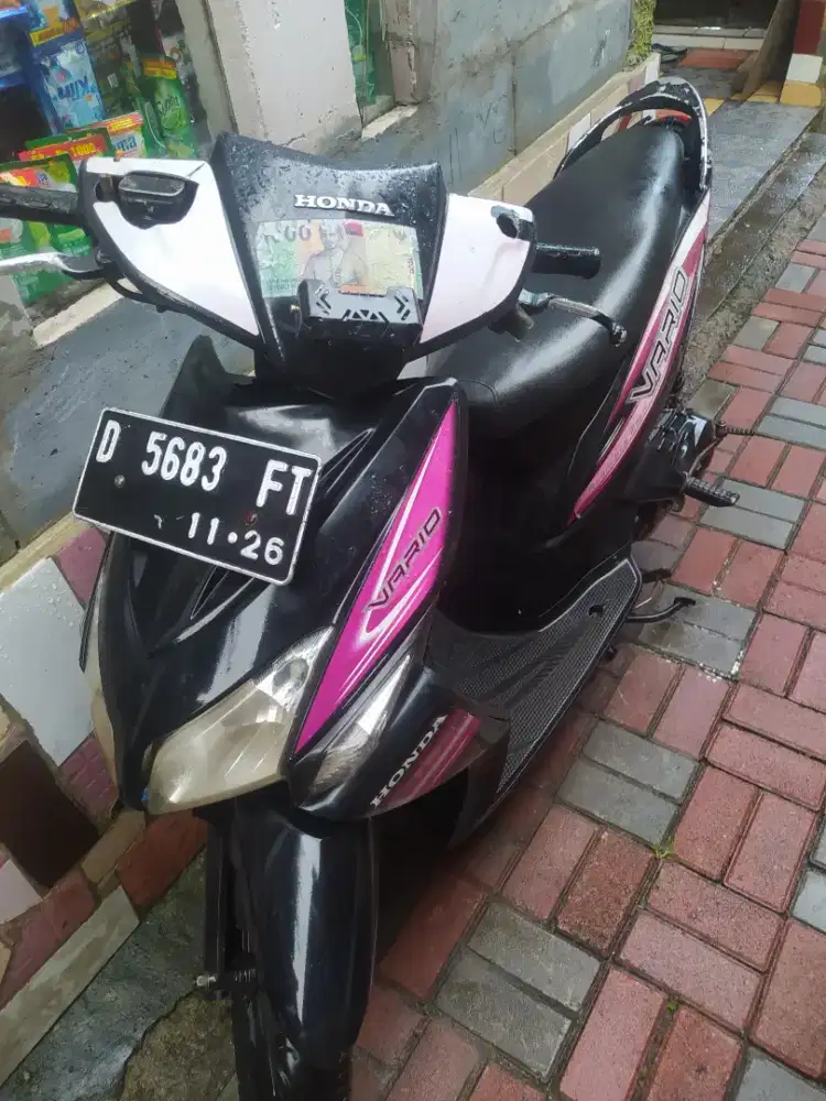 Vario 2008 warna pink hitam