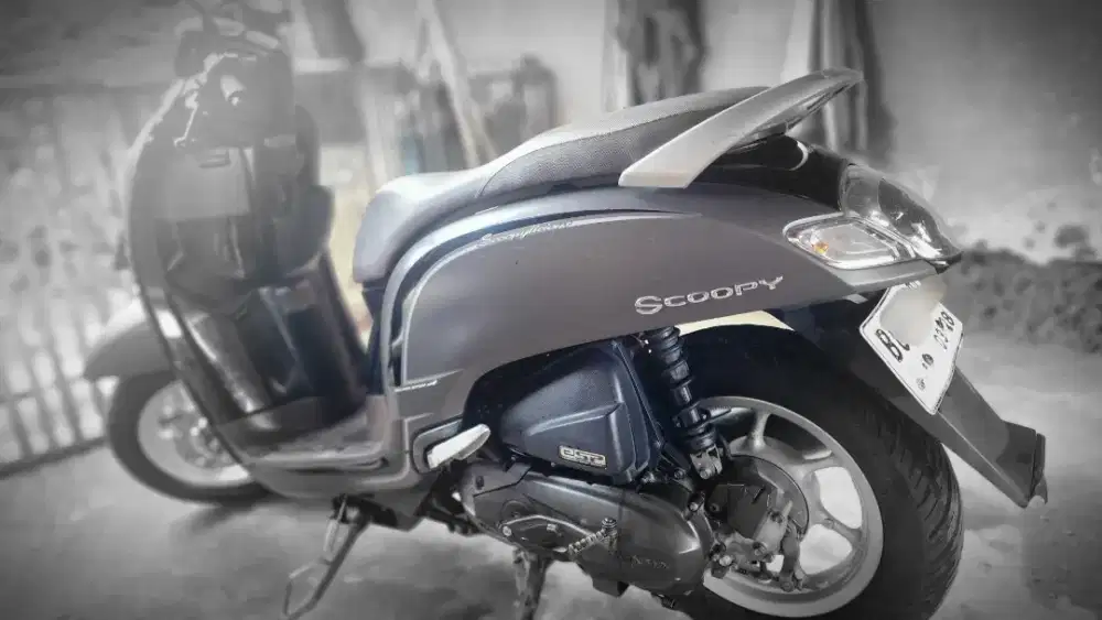 JUAL SCOOPY 2018 PAJAK AKTIF, SURAT LENGKAP, KOTA PALEMBANG