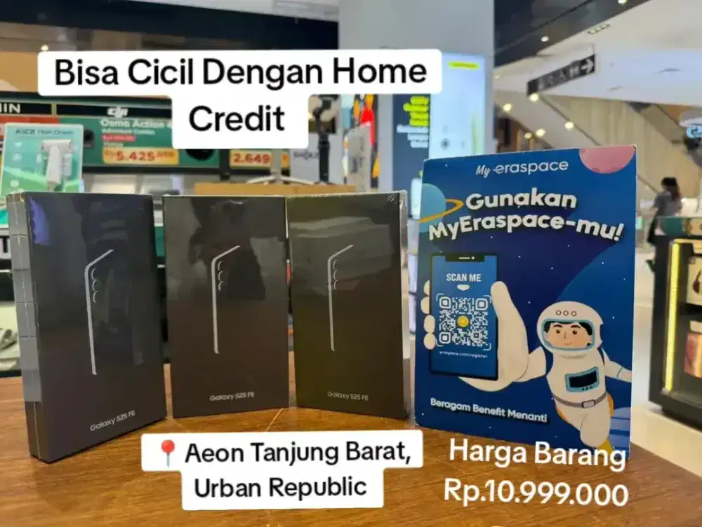 Bisa cicil Samsung Galaxy S25 FE
