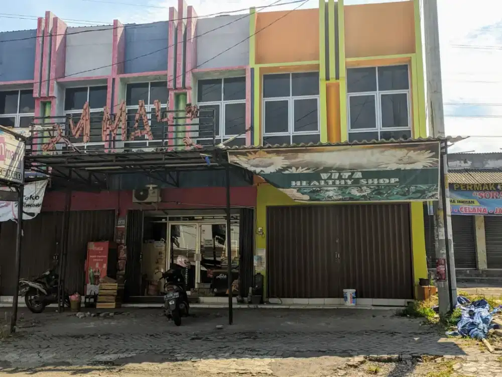Dijual BU ruko 2 Lantai pinggir jalan raya