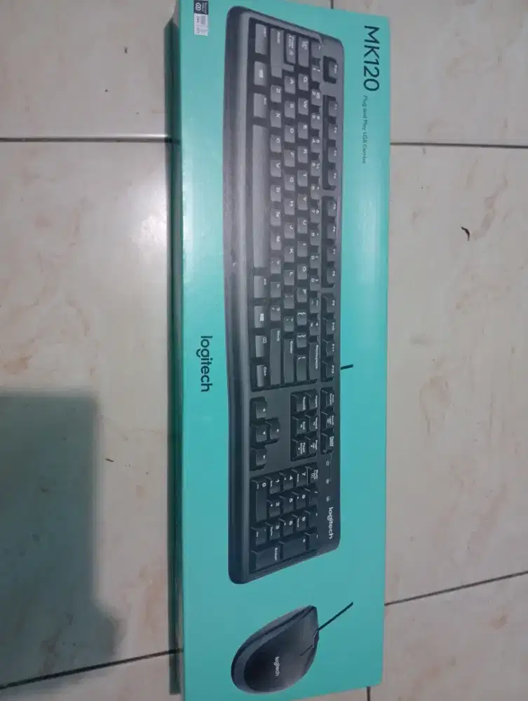 Mouse Keyboard Logitech MK120