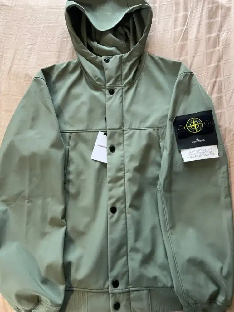 Stone Island Light Soft Shell-R E.Dye jaket outdoor jacket original BN