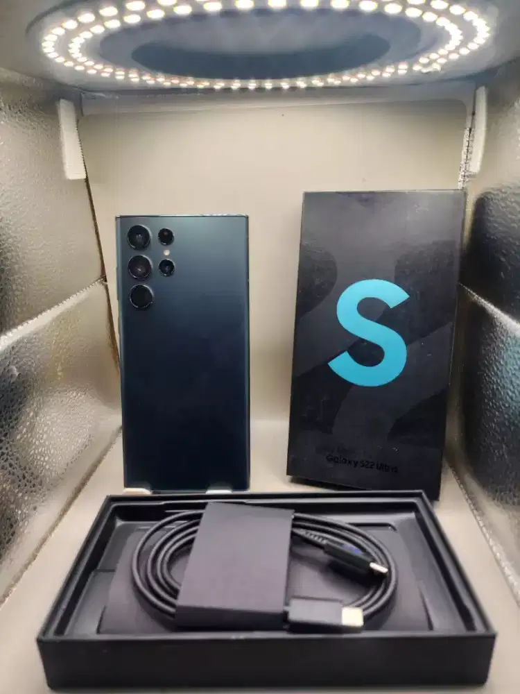 SAMSUNG S22 ULTRA 5G RAM 12/256GB ORIGINAL SEIN MULUS LIKE NEW