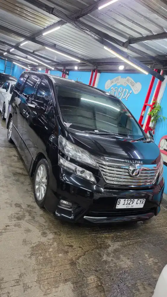 Toyota Vellfire Pajak Hidup Black