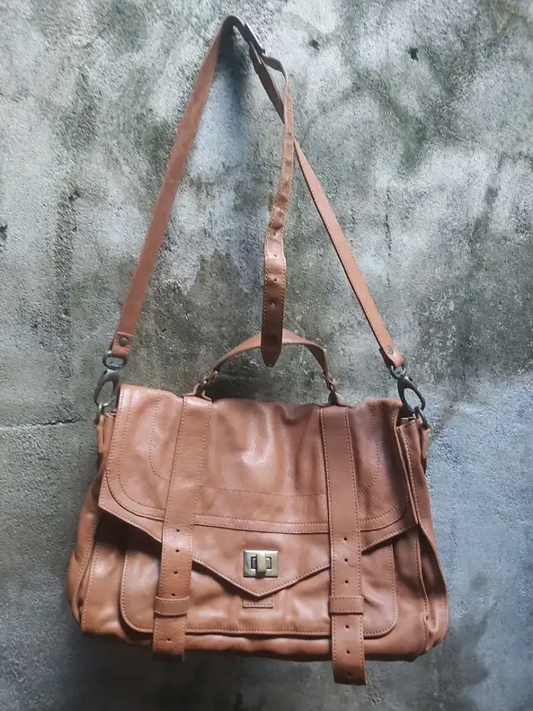 Tas Kulit Asli,mulus luar dalam,Zipper pancar aman