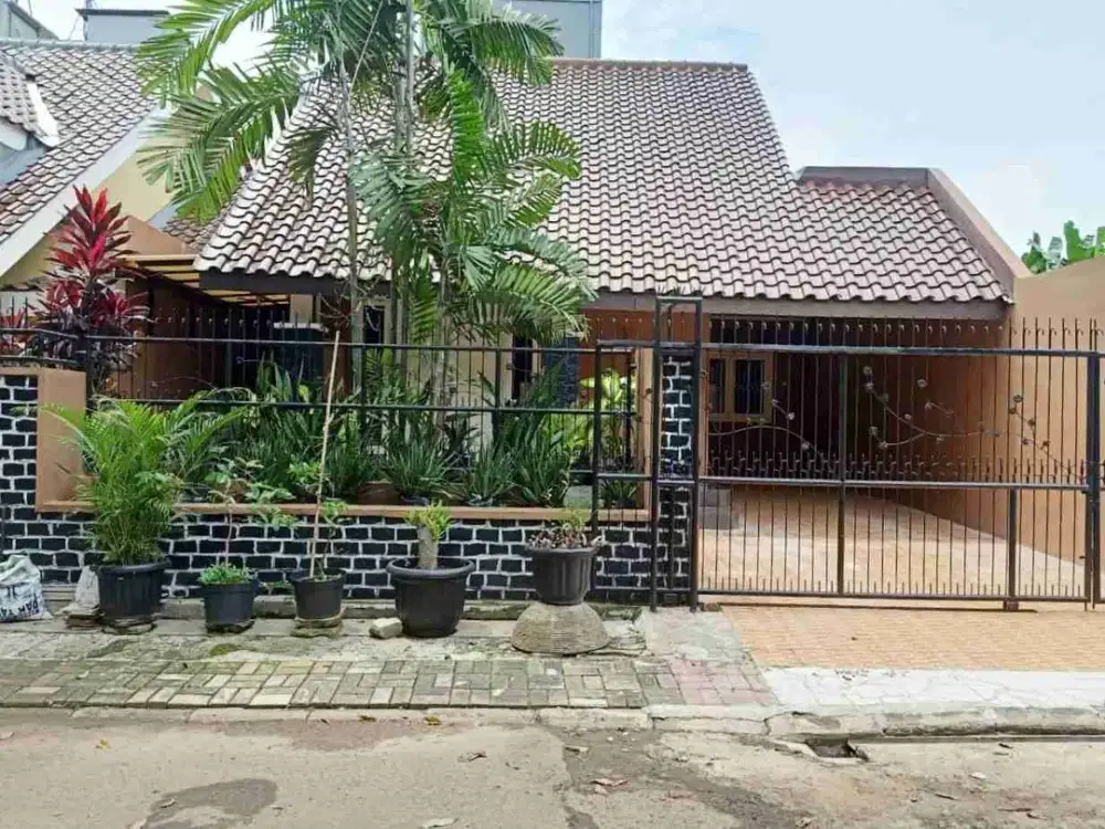 Rumah cantik asri rapi disewakan di Anggrek Loka BSD City lokasi strategis