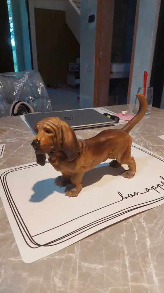 Anjing Ceramic sangat detail