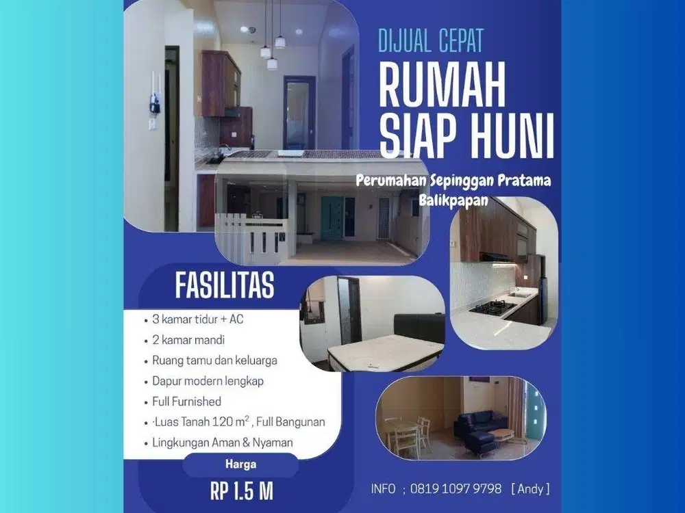 Jual Cepat Rumah Siap Huni...