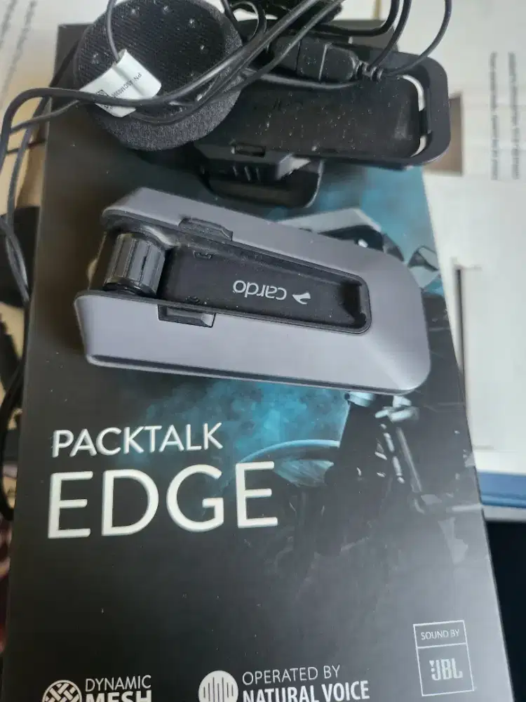 Packtalk Edge Cardo Black