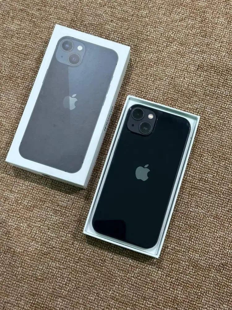 iphone 13 128gb midnight fullset