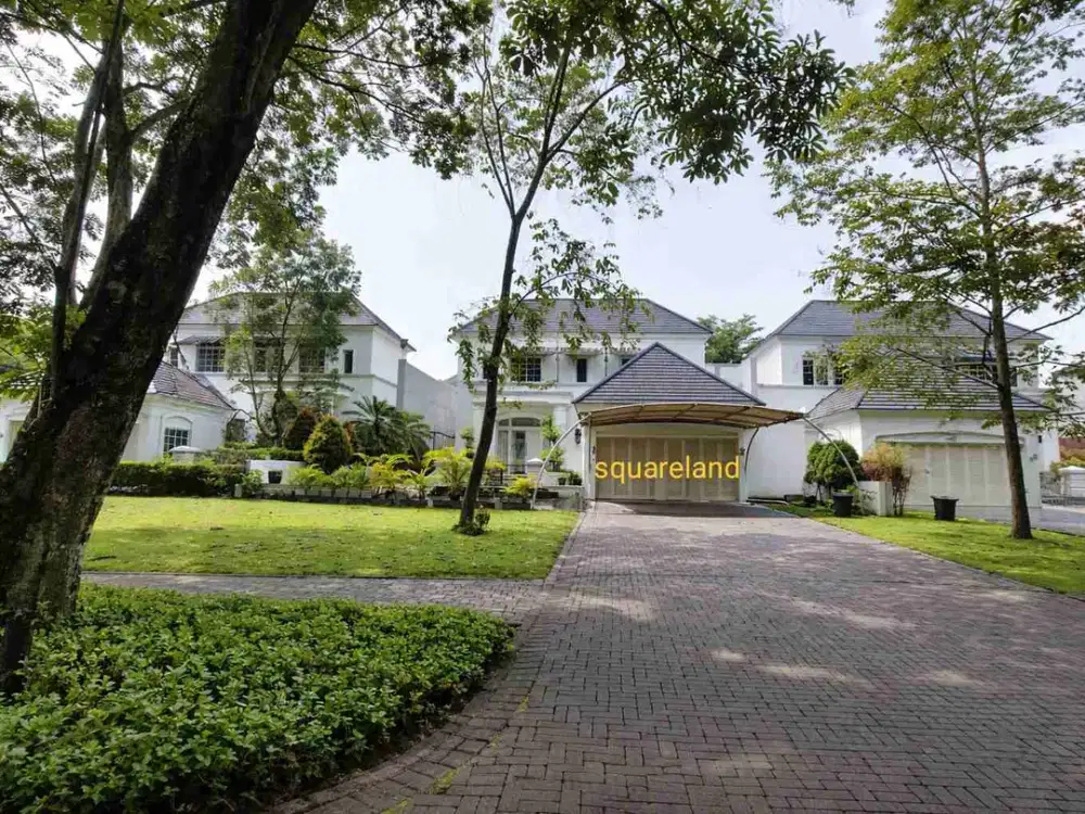 BARANG LANGKA, RUMAH MEWAH DI CLUSTER DE MAJA 630 M2, DE PARK, BSD CITY