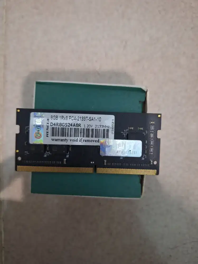 Bismillah di jual ram laptop ddr4 8gb kondisi ok tes oke