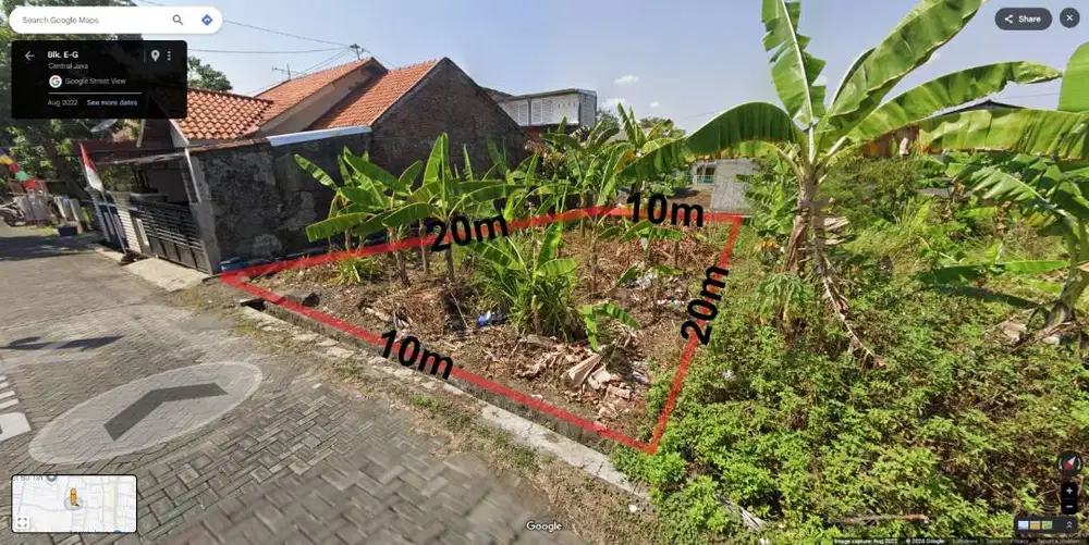 Tanah 200m SHM Strategis, di Perumahan Dolog, Pedurungan, Semarang