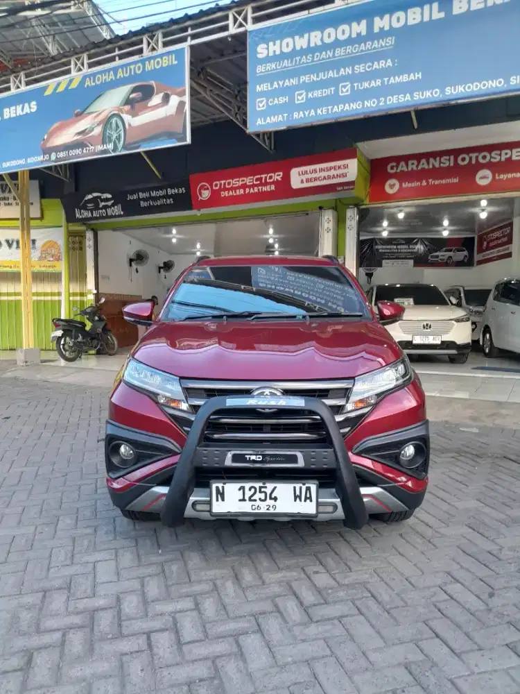 RUSH S TRD AUTOMATIC MERAH 2019