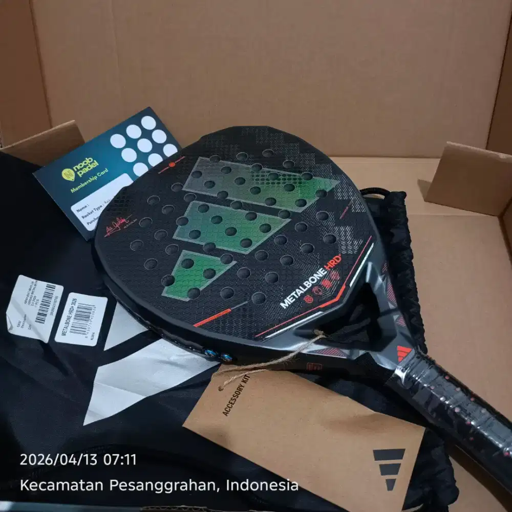 NEW! Adidas Metalbone HRD+ 2026 Raket Padel