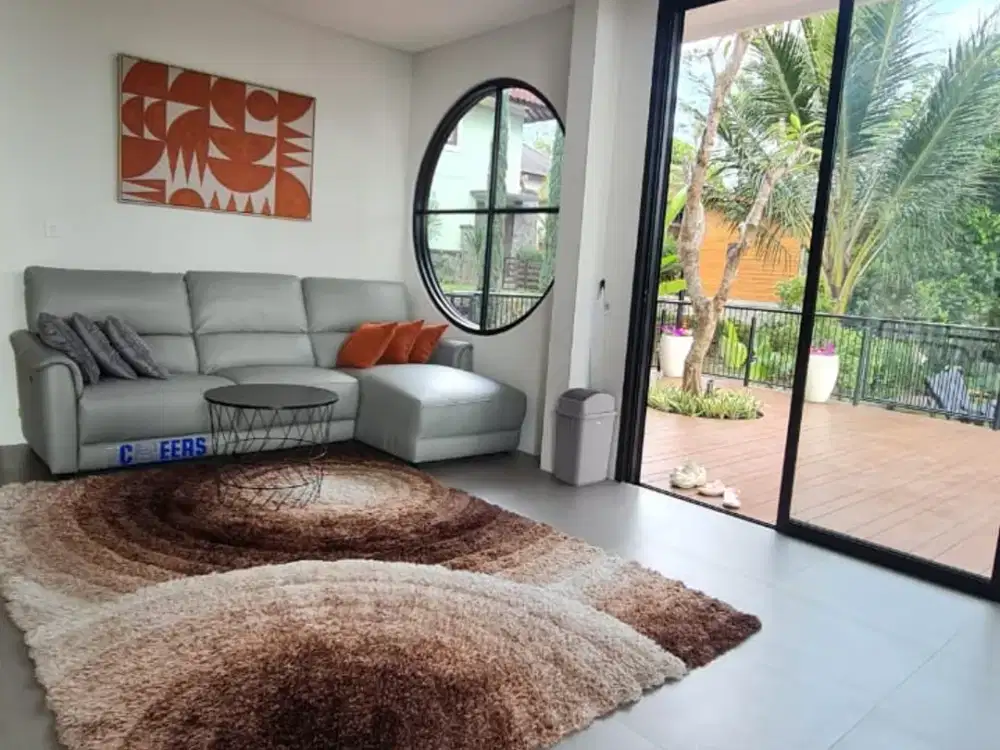 Dijual Rumah Villa Bagus Udara Sejuk Asri Nyaman Lokasi di Lembang Sersan Bajuri Bandung